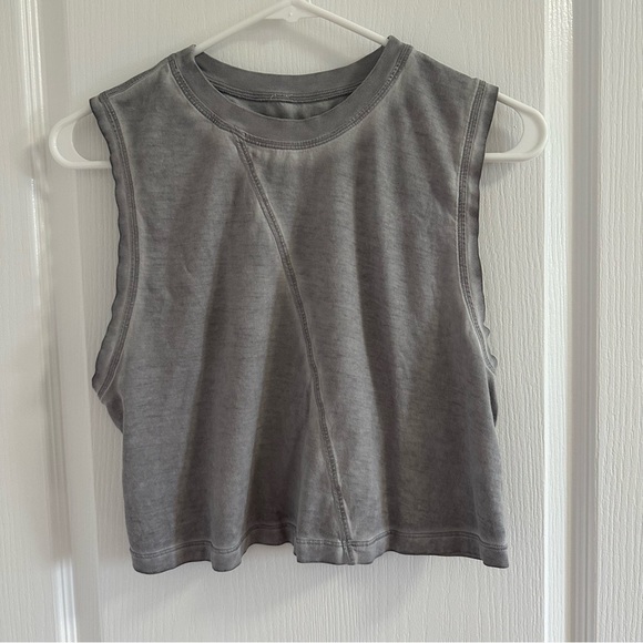 Lululemon Broken Beats Tank Washed Glacier Grey - Picture 4 of 7